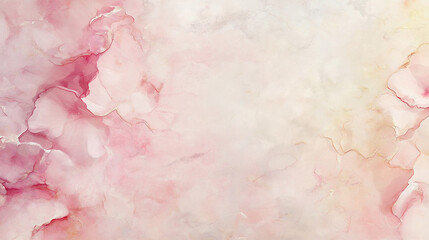 Fototapeta premium Abstract watercolor background in soft pink hues
