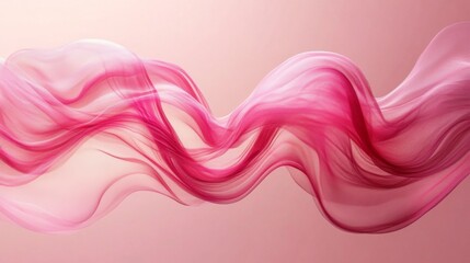 Pink Abstract Flow