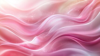 Fototapeta premium Abstract Pink Waves Background