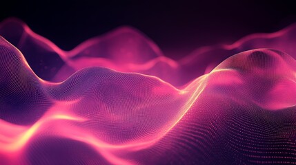 Obraz premium Abstract Digital Waveform