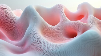 Abstract 3D Waveform