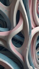 Vibrant Wave Abstract Digital Art