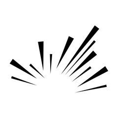 Solid comic line expression