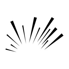 Solid comic line expression