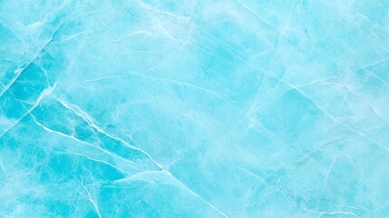 Obraz premium Bright turquoise marble texture background, natural stone pattern, minimalistic design, smooth surface effect, top view, vibrant abstract composition, copy space for text