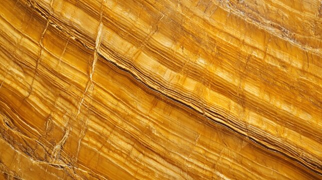 A smooth, polished tiger's eye background with a subtle sheen