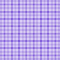 Purple Plaid Fabric 