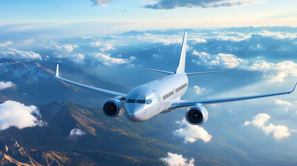 An airplane climbing steeply into the air, leaving a trail of white clouds in its wake