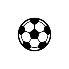 Fototapeta premium Soccer Ball icon isolated on transparent background 