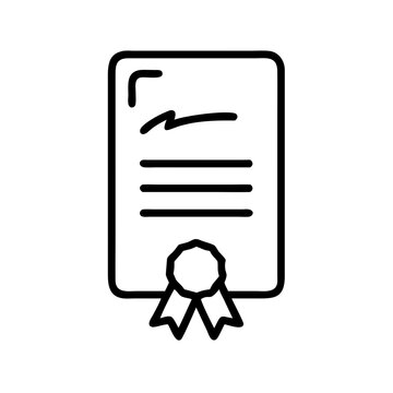 Zertifikat Dokument Symbol