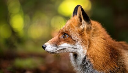 Fototapeta premium Red fox in the wild