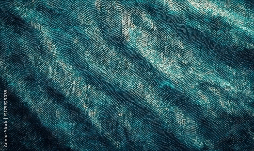 Poster background grainy gradient noise texture effect seamless colors teal abstract wave pattern.