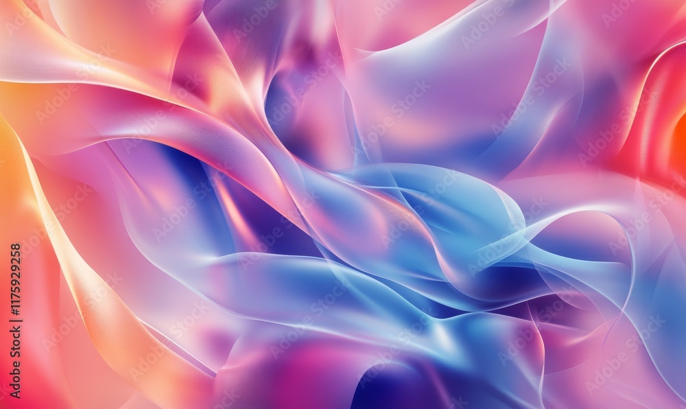Poster modern digital abstract 3d background. can be used in the description of network abilities, technolo