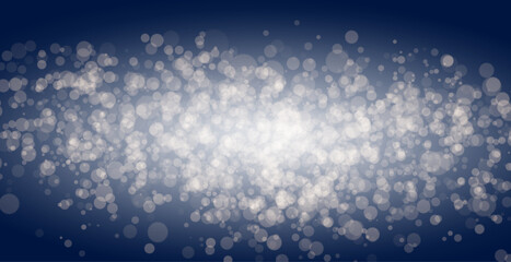 Bokeh lights. Blurred circle shapes. Abstract light effect. 