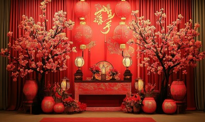 For the Chinese decoration for the lunar new year