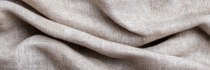 柔らかなリネン生地の質感と自然な色合いが魅力的なハンドメイド素材