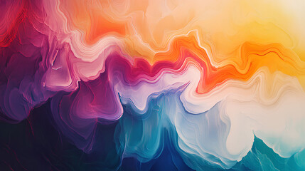 Obraz premium Abstract Colorful Fluid Swirl Background For Design