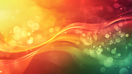 Abstract light wave bokeh for background