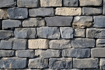 Fototapeta premium 石造りの壁の構造と質感が際立つデザイン