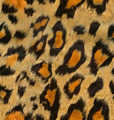 leopard skin texture. brown leopard skin pattern