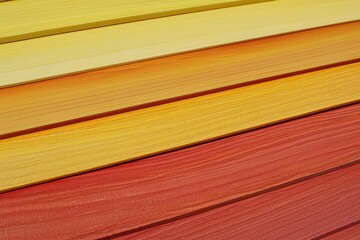 A bold gradient from crimson red to golden yellow with a subtle grain effect