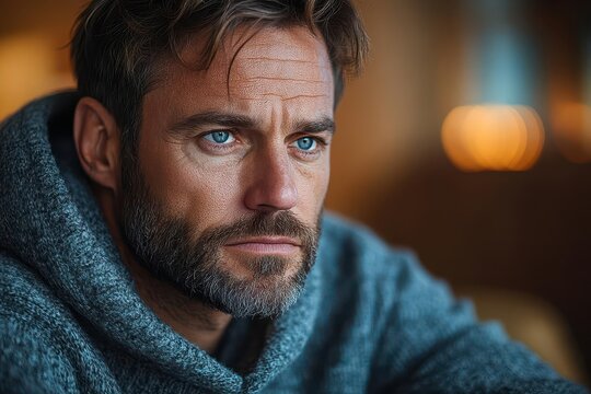 therapeutic session focusing on mental health care, featuring a psychologist counseling an anxious patient in a calming environment, emphasizing empathy, understanding, and the journey to healing