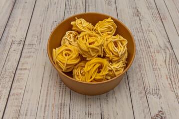 consuming fresh pasta can be a healthier option, as it can be made with whole-grain flours or adding vegetables to the dough