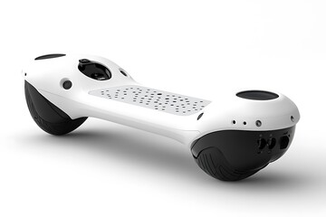 Modern White Electric Self Balancing Scooter Design