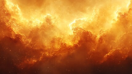 Gold amber watercolor hues merge to form a glowing radiant abstract Warm and inviting for autumn or premium marketing