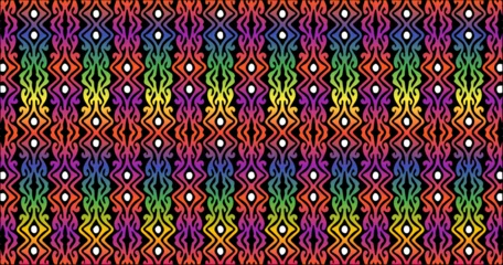 Keuken achterwand Per kleurpatroon patronen Abstract naadloos patroon vector ontwerp  © Iron mystogan 