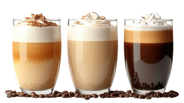 cup of coffee with chocolate isolated on white background 