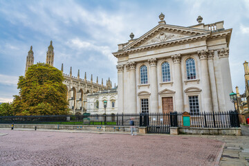 Obraz premium The Senate House at the University of Cambridge, England, 