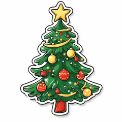 vektor Illustration aus dem Package Gesellschaft, Weihnachten und Sticker