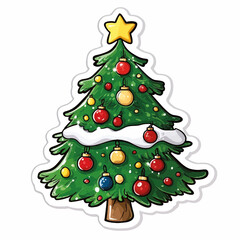 Fototapeta premium vektor Illustration aus dem Package Gesellschaft, Weihnachten und Sticker