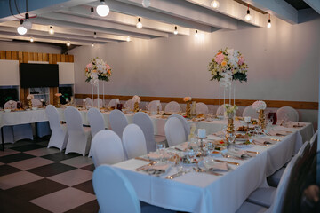 wedding reception table