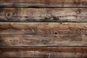 Naklejka premium Processed collage of old retro wooden wall surface texture. Background for banner, backdrop