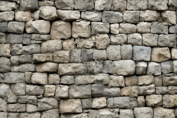 Fototapeta premium Processed collage of ancient stonework surface texture. Background for banner, backdrop or texture