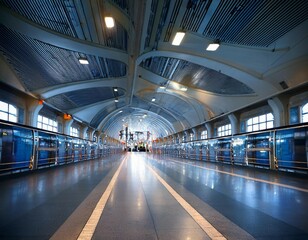 interior of the station