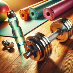 Powerful Gains: A Collection of Dumbbells for Building Strength and Achieving Your Fitness Goals