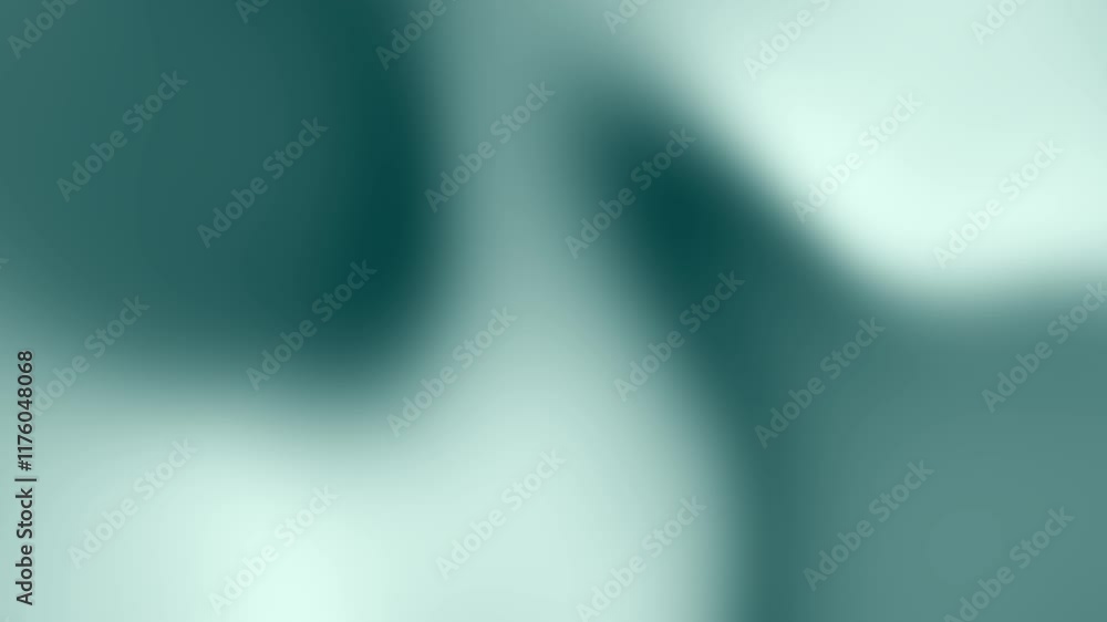 Poster abstract green background with soft dark gradient and bright spotlight effect