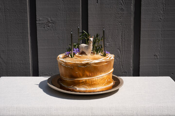 Cake with lama © Giedrius