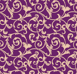 A Moroccan tile-inspired seamless pattern featuring intricate geometric and floral influences for luxurious wallpaper and gift wrap.