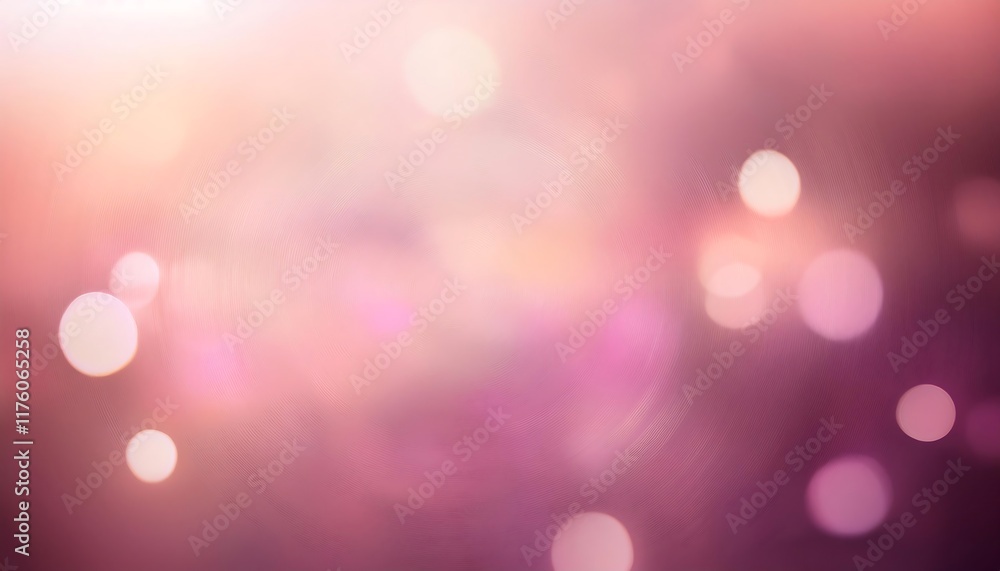 Poster a blurred image with a soft pink gradient and circular highlights creates a gentle, abstract effect