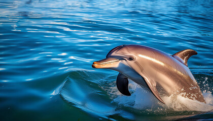 Close-Up of a Dolphin