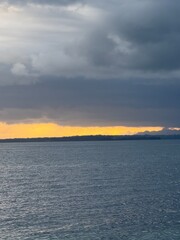 Fototapeta premium sunset over the sea