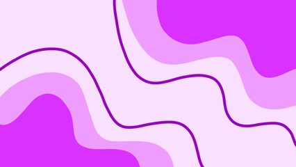 Minimalist abstract background with purple gradient waves. Modern aesthetic wallpaper
