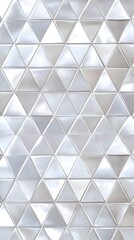 Obraz premium Repeating Pattern of Glossy Triangular Tiles