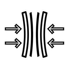 stretch Line Icon