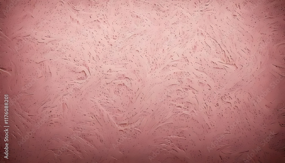 Poster pink surface with a textured, swirling pattern fills the frame in this abstract image.