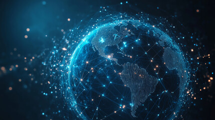 Internet technology concept illustration